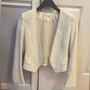H&M Off white blazer